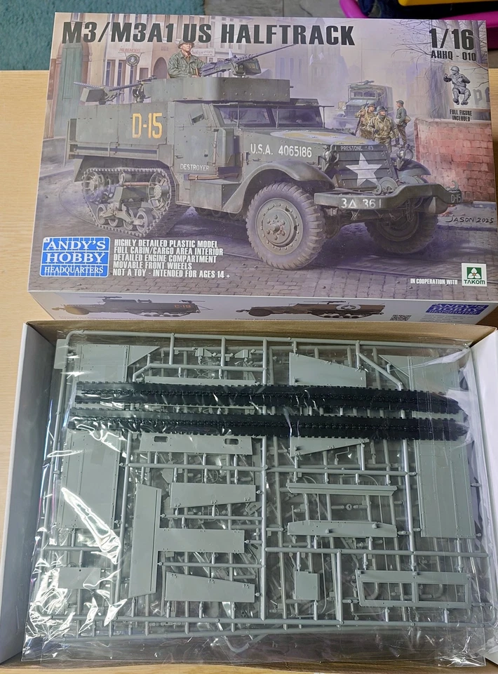M3 / M3A1 Halftrack in 1/16 von Andys AHHQ