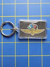Indianapolis Motor Speedway Keychain FOB Gentlemen Start Your Engines! Racing