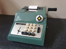 calcolatrice meccanica vintage OLIVETTI SUMMA PRIMA 20 anni '60