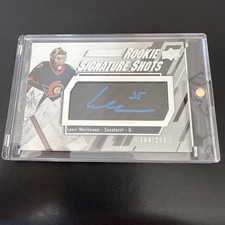 2023-24 Upper Deck Engrained - Rookie Signature Shots Leevi Merilainen...