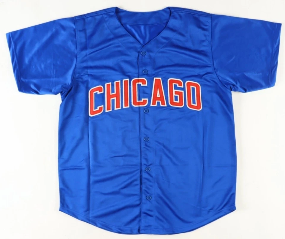 Camiseta deportiva personalizada firmada por Mark Prior de los Chicago Cubs (autenticada por Beckett) Foto 3 de 3