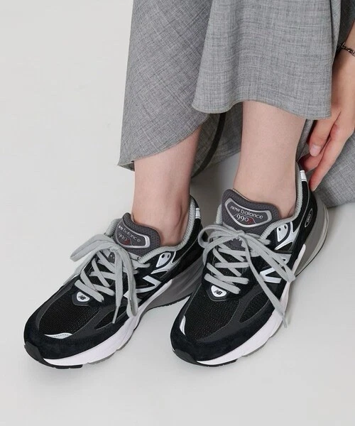 Women's New Balance, 990v6 Running Shoe W990GL6 Grey BLEND - Image 4 of 4