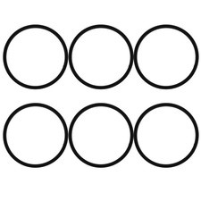 6 Pcs Silicone Gaskets for Bottle Replacement Lid Seals Cup Sealing Rings