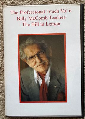 BILLY MCCOMB BILL IN LEMON PROFESSIONAL TOUCH VOL 6 AUIDO CD'S