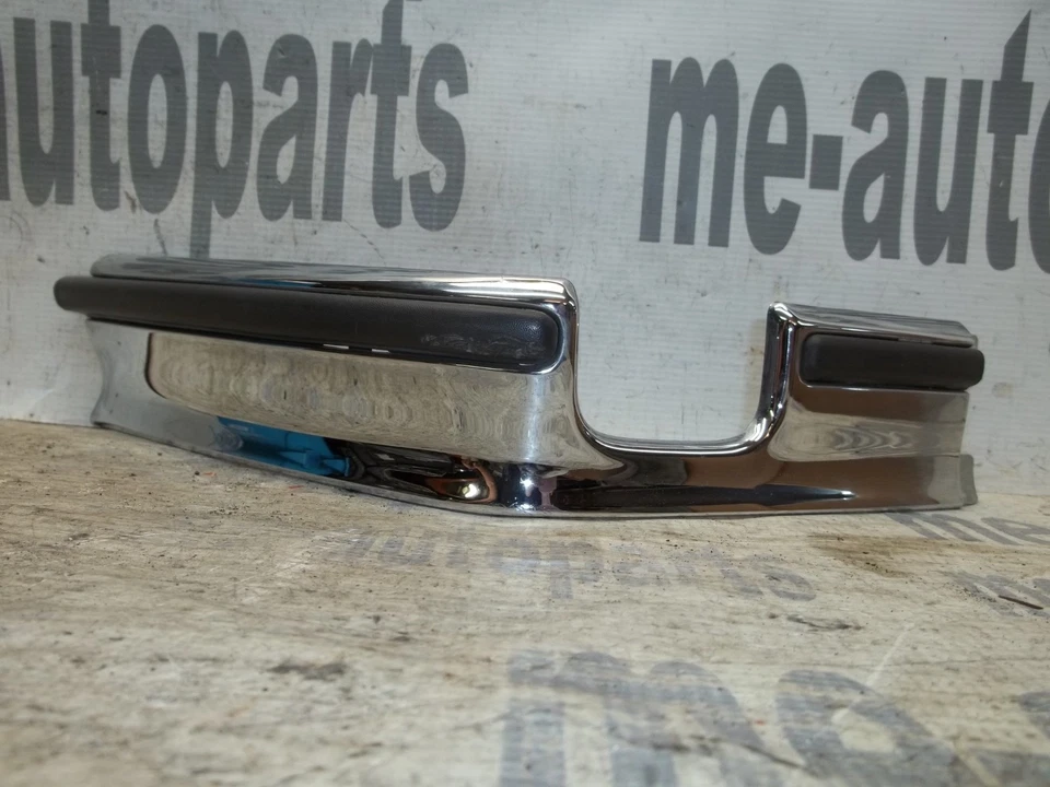 94-96 Cadillac Deville Base Chrome Driver Side Left Rear Bumper Rub Molding Trim - Image 4 of 4