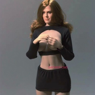 1/6 Female Sexy Tops Skirt Clothes Model For 12'' TBL PH Action Figure Body Toys