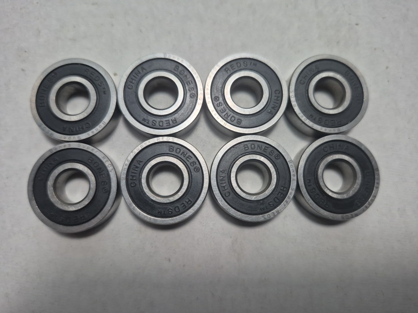 Bones Super REDS Precision Ground Skate Skateboard Bearings 
