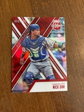 Nick Dini 2017 Panini Elite Aspirations Red #87 Kansas City Royals Wagner /150