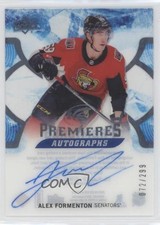 2017-18 Upper Deck Ice Premieres 72/299 Alex Formenton #IPA-AF Auto 2j2