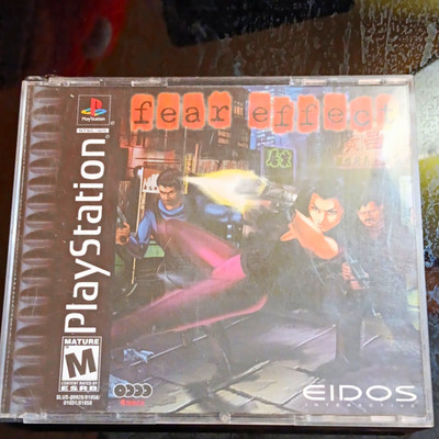 Fear Effect for Sony PlayStation 1 PS1 2000 NTSC-U/C M w/ Manual Eidos