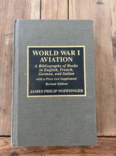 World War I Aviation : a Bibliography of Books in English, French, German, and