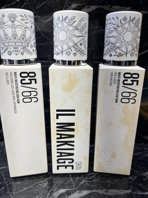 3 IL MAKIAG 85/66 MAGIC MOISTURIZING SUN FOAM FACE & BODY 4oz stained new se pic