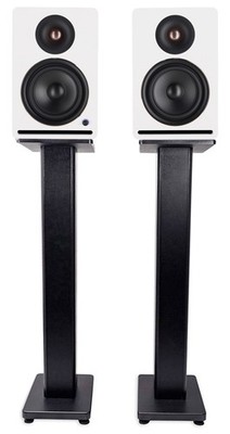 (2) Rockville APM6W v2 6.5'' Powered Studio Monitors w/USB/Bluetooth+36'' Stands