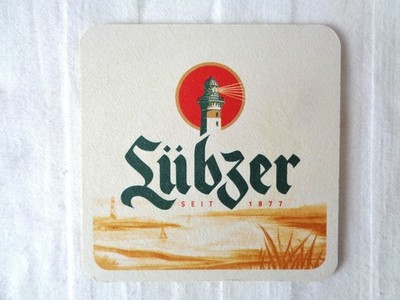Bierdeckel, Bierfilz, BRD, Lübzer #1