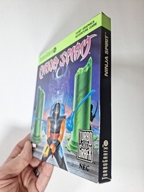 Ninja Spirit NEC TurboGrafx 16 TurboDuo Hu Card COMPLETE IN BOX Great Condition