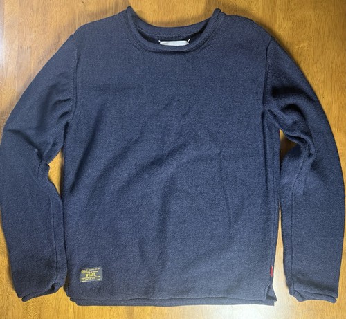 WTAPS Avant Wool Knit Sweater Navy Size 2 Japan