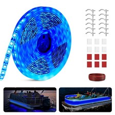 Juiohaky 20Ft Marine Led Strip Lights For Pontoon Boat Led Strip Lights 12V
