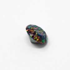 Black Fire Diamond Cut Faceted Astral Opal? Gems