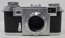 Vintage Zeiss Ikon Contax IIa Rangefinder Camera Body Only Color Dial U4257 EUC