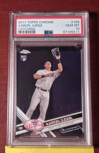 2017 Topps Chrome - Aaron Judge #169 PSA 10 Gem Mint RC