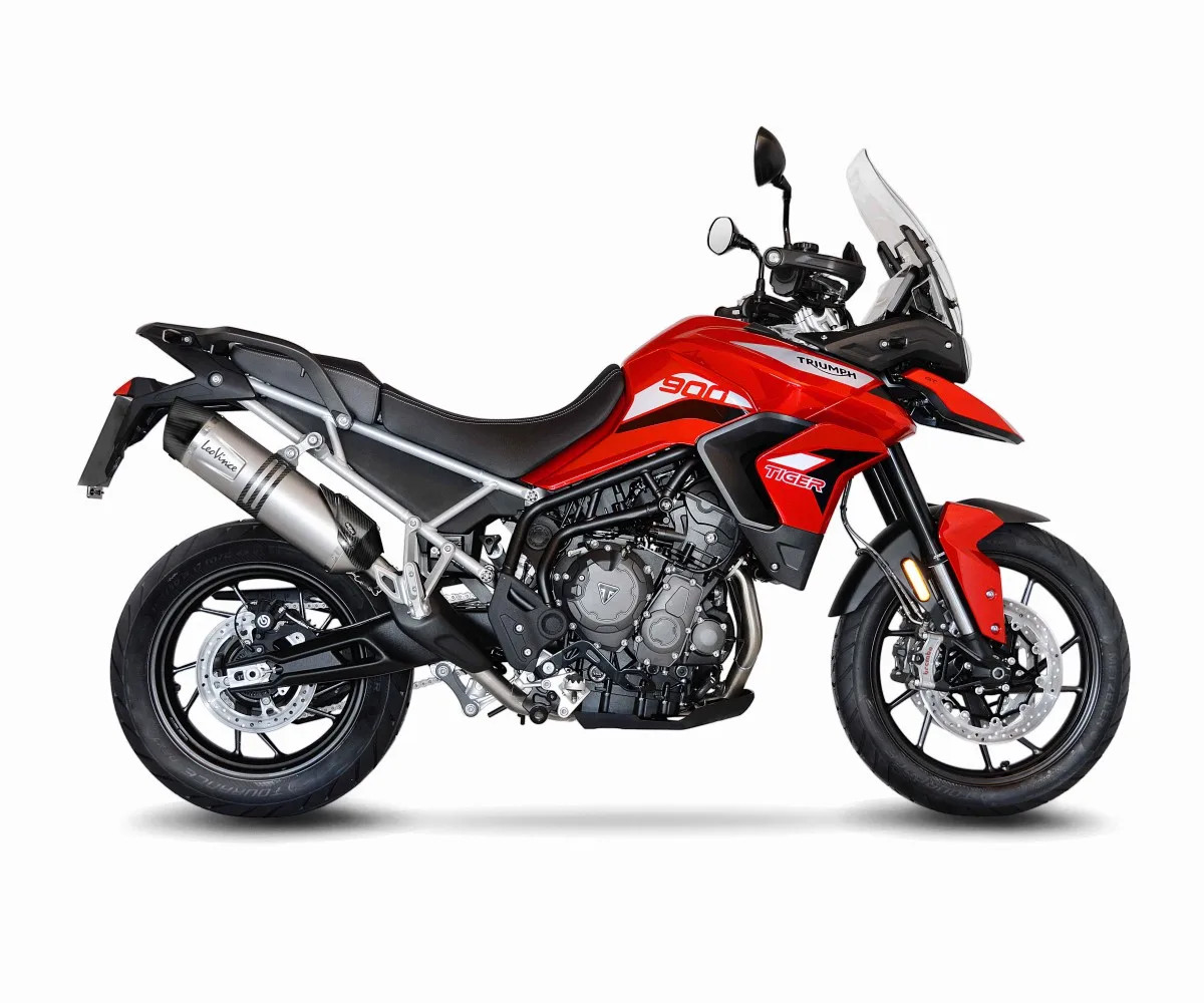 LeoVince Muffler exhaust LV ONE EVO E5 TRIUMPH TIGER 850 GT/RALLY/PRO 2020 2023