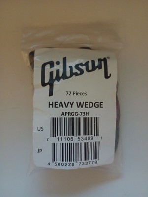 Gibson Heavy Wedge 72 Plektren