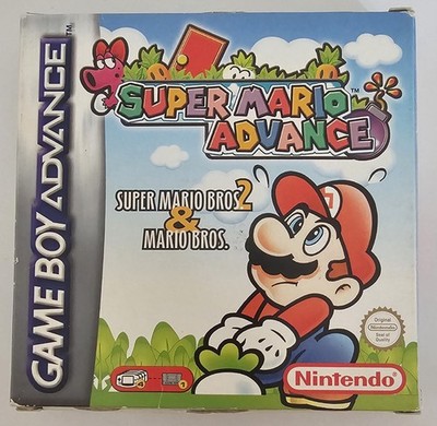 [NINTENDO] GAME BOY ADVANCE   SUPER MARIO ADVANCE  S. M. BROS. 2 + S. M.   OVP  