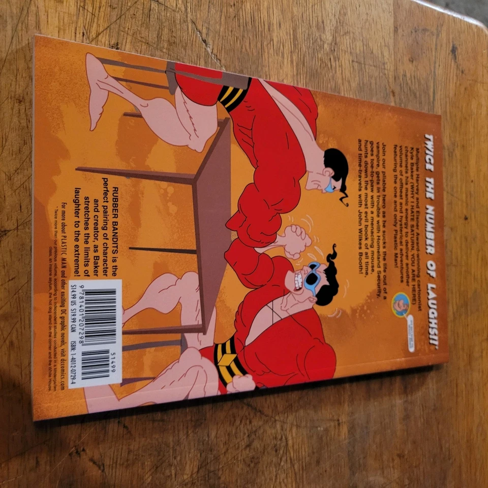 Kyle Baker 塑料人橡胶强盗卷 2 GN (2005) DC — 第 2/2 张图片