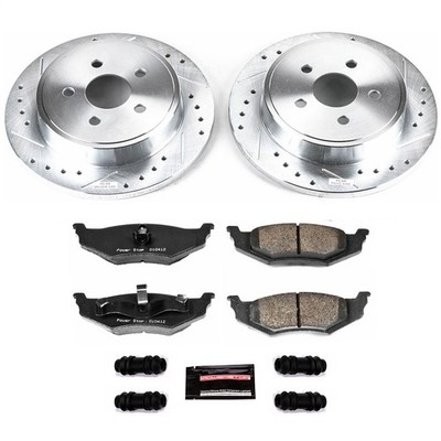 Power Stop K1709 Z23 Daily Driver Brake Pad and Z23 Evolution Brake Rotor Kit