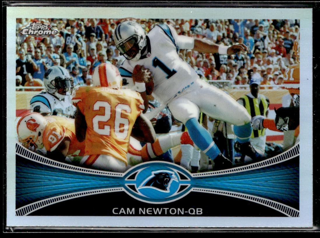 2012 Topps Chrome Cam Newton Refractors HSC