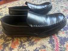 Deer Stags Booster Boys Slip On Loafer Casual Shoe 6M - Black