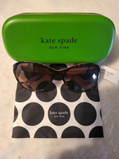 Kate Spade New York Women’s Oversized Butterfly Sunglasses Tortoise Brown