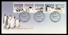 DR WHO 1988 AUSTRALIAN ANTARCTIC TERRITORY FDC WILDLIFE STRIP MAWSON R69358