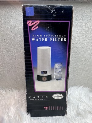 NEW EQ10 Equinox High Efficiency Countertop Water Charcoal Filter OPEN Box!