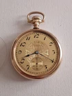 Antique Elgin Pocket Watch 15jewels Size 16s Gold Filled Running