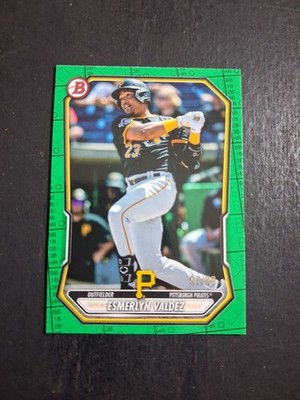 2026 Bowman Prospects #BP-76 Esmerlyn Valdez - Green Score Card /99 