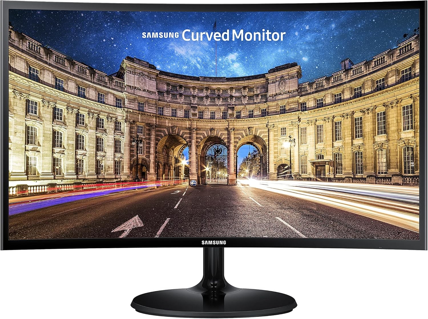 SAMSUNG Curved Monitor C27F398FWR LED-Display 68,6cm (27") , Full HD, VA, 4ms