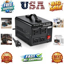 2000W PRO 110V to 220V Voltage Converter Step Up/Down Transformer  110-120V/...