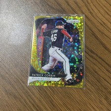 2020 Panini Prizm Patrick Corbin Gold Donut Circles /10! SP!