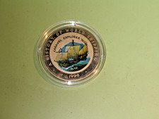 SOMALIA - 25 Shillings 1998,vergoldet - HISTORY OF WORLD SHIPPING!