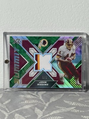 2022 Panini XR Summit Swatches John Riggins 5/5 #SS-5