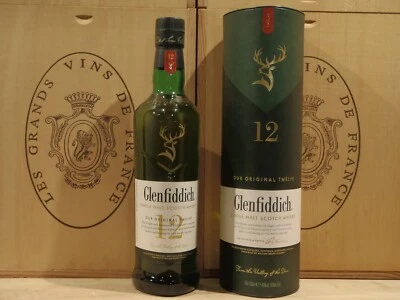 Whisky Glenfiddich 12 Years Single malt 70cl 40% vol. avec étui