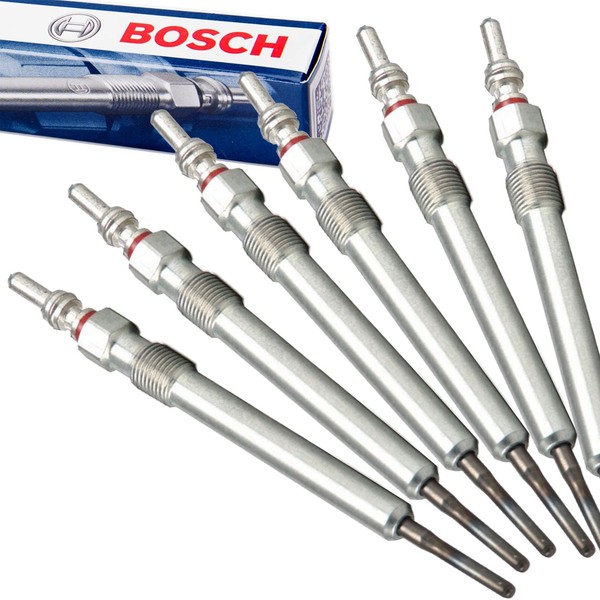 6X Bosch 0250403009 GlüHkerze GLP194 FüR Audi A4 A5 A6 A7 A8 Q5 Q7 Vw 2.7 Tdi-image