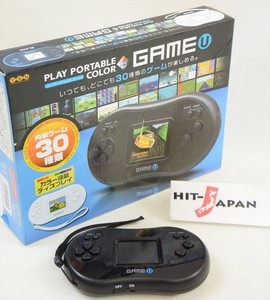 Lcd Play Portable Color Game U 30 Boxed Black Handheld Game Watch Tested 1509 Ebay