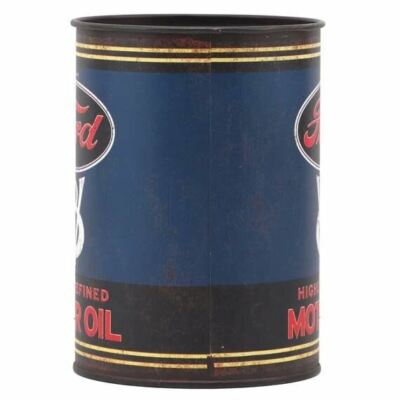 Oil Can - Ford Motor Oil Bucket Can * Great For The Desk, Kitchen