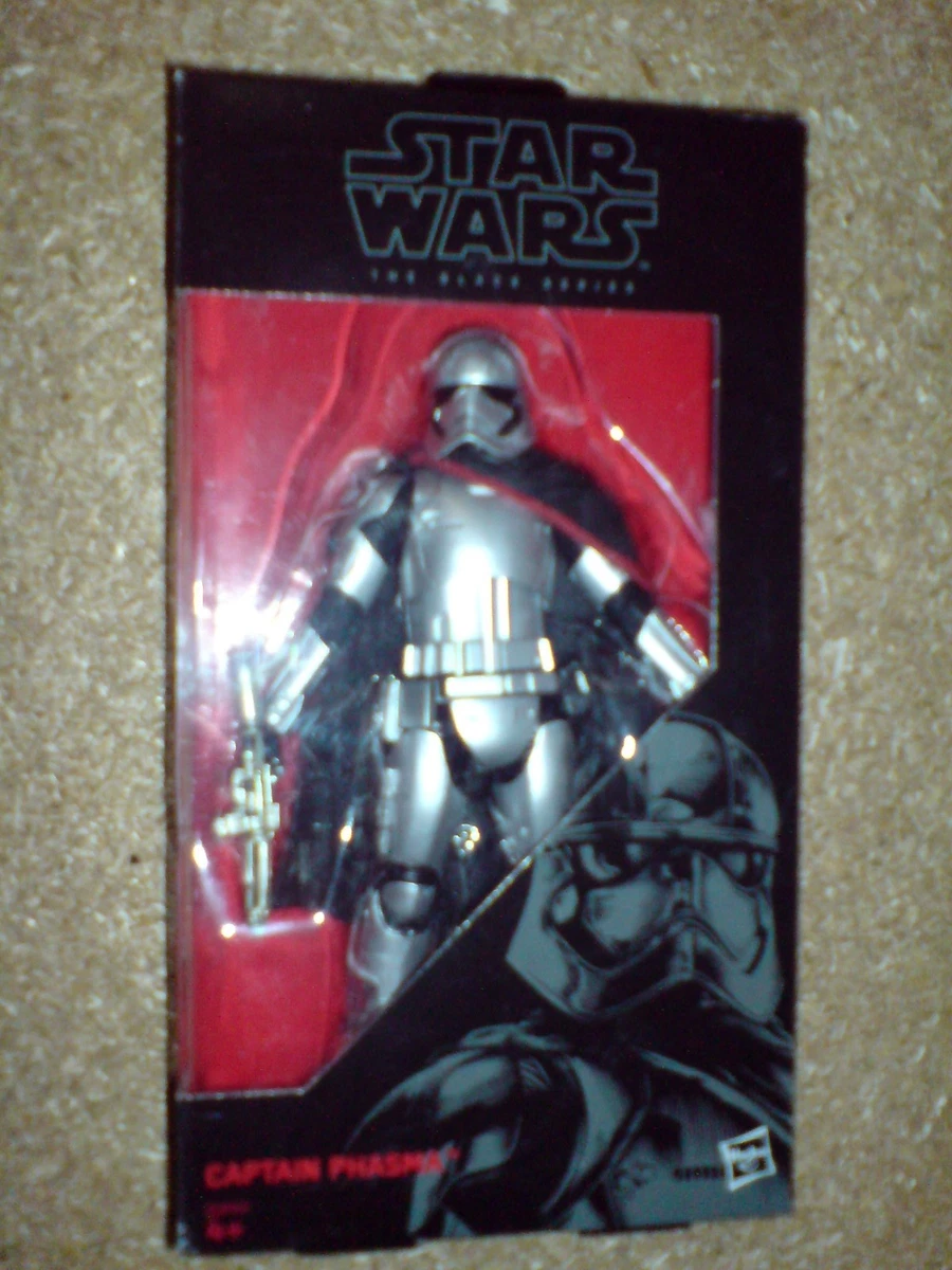 STAR WARS THE FORCE AWAKENS THE BLACK SERIES 6INCH CAPTAIN PHASMA