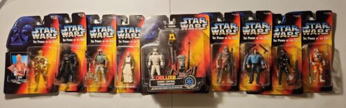 Kenner Star Wars The Power Of The Force Mixed Lot of 9 Action Figures 1995 - 第 1/12 張圖片