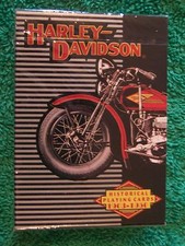 1997 Harley Davidson 1903-1950 Historical Playing Cards ** New Poker Deck **