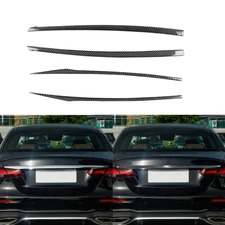 For Benz E Class 2016-2022 Real Carbon Fiber Trunk Trim