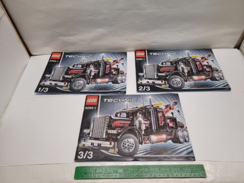 Lego Technic 8285 Tow Truck 3 instruction Manuals Only - Picture 1 of 18
